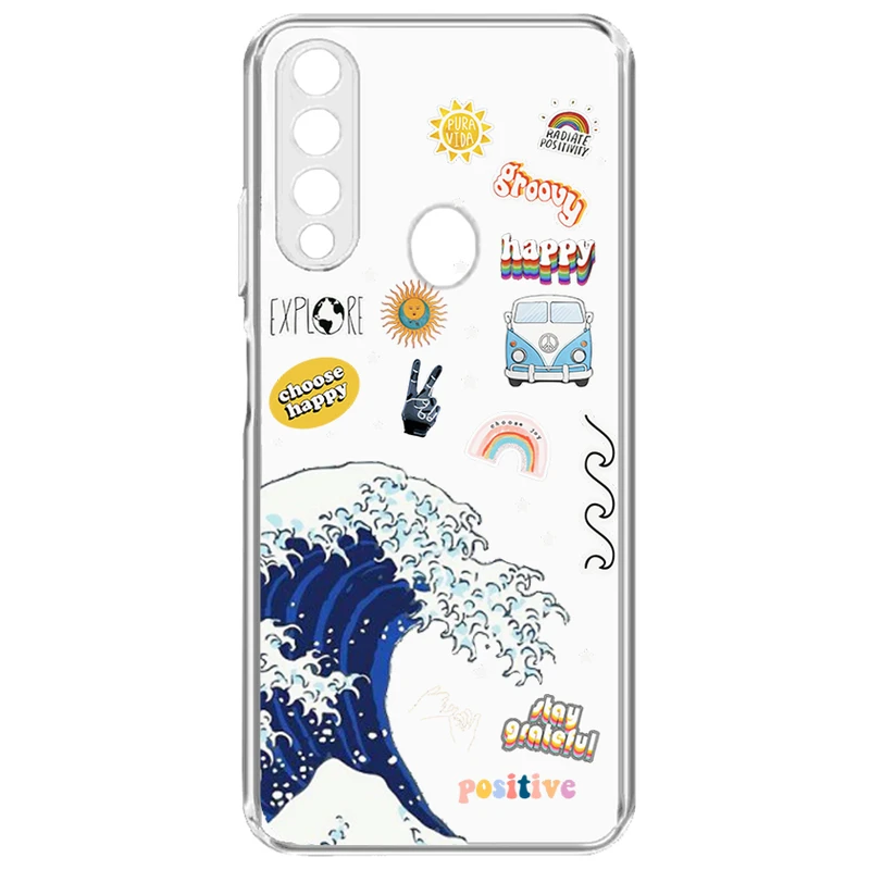 کاور طرح Wave مناسب برای گوشی موبایل سامسونگ Galaxy A20S 