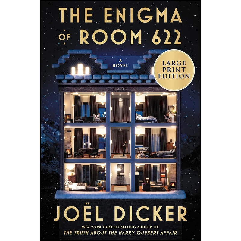 کتاب The Enigma of Room 622 اثر Jo&euml;l Dicker and Robert Bononno انتشارات Harper Large Print