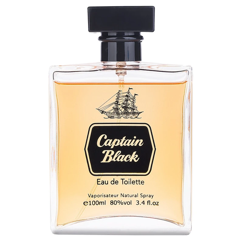 ادو تویلت مردانه کاپتان بلک مدل Captain Black حجم 100 میلی لیتر