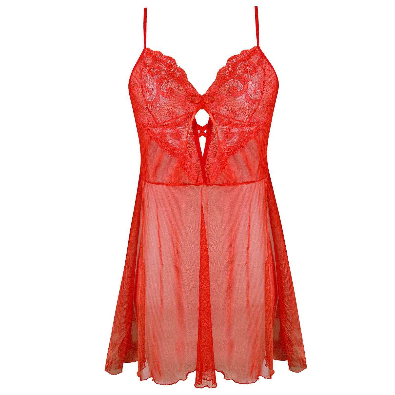 لباس خواب زنانه ماییلدا مدل 3752-512 رنگ قرمز -  - 2