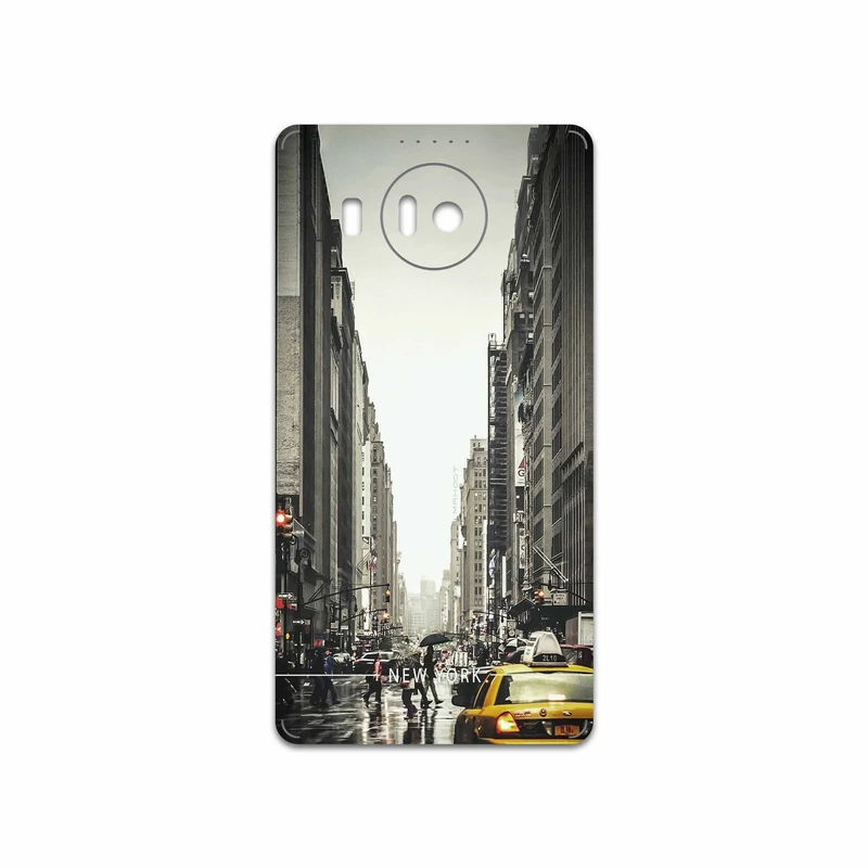 برچسب پوششی ماهوت مدل New York City مناسب برای گوشی موبایل مایکروسافت Lumia 950 XL