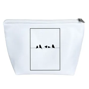 کیف لوازم آرایش دخترانه خندالو مدل پرنده مینیمال کد H853