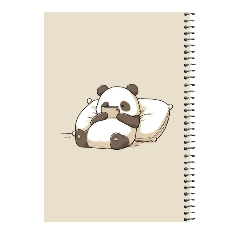 دفتر مشق 80 برگ اس جی مدل پاندا کد۳   