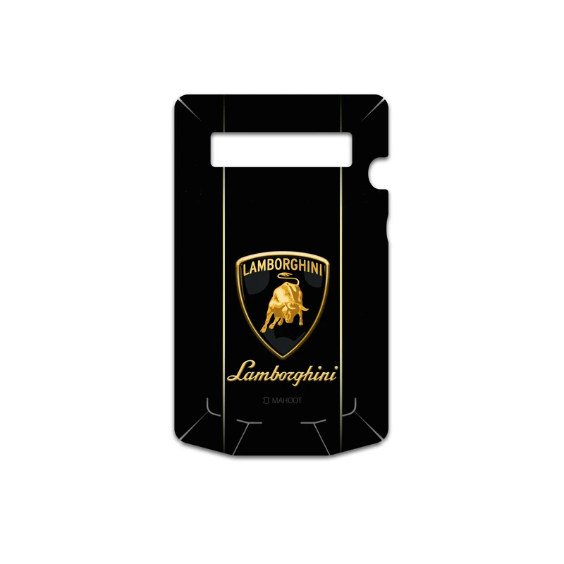 برچسب پوششی ماهوت مدل Lamborghini مناسب برای گوشی موبایل بلک بری Porsche Design P9981