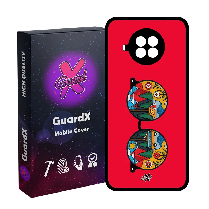 کاور گارد ایکس طرح عینک مدل Glass10638 مناسب برای گوشی موبایل شیائومی  MI 10T Lite/Redmi Note 9 Pro 5G/10I 5G