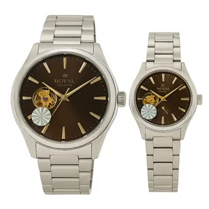 ست ساعت مچی عقربه‌ای اتوماتیک زنانه و مردانه مدل ES8110A