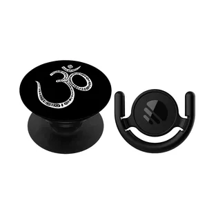 پایه نگهدارنده گوشی موبایل پاپ سوکت مگافون طرح اوم شیوا  مدل 9302 به همراه پاپ کلیپ