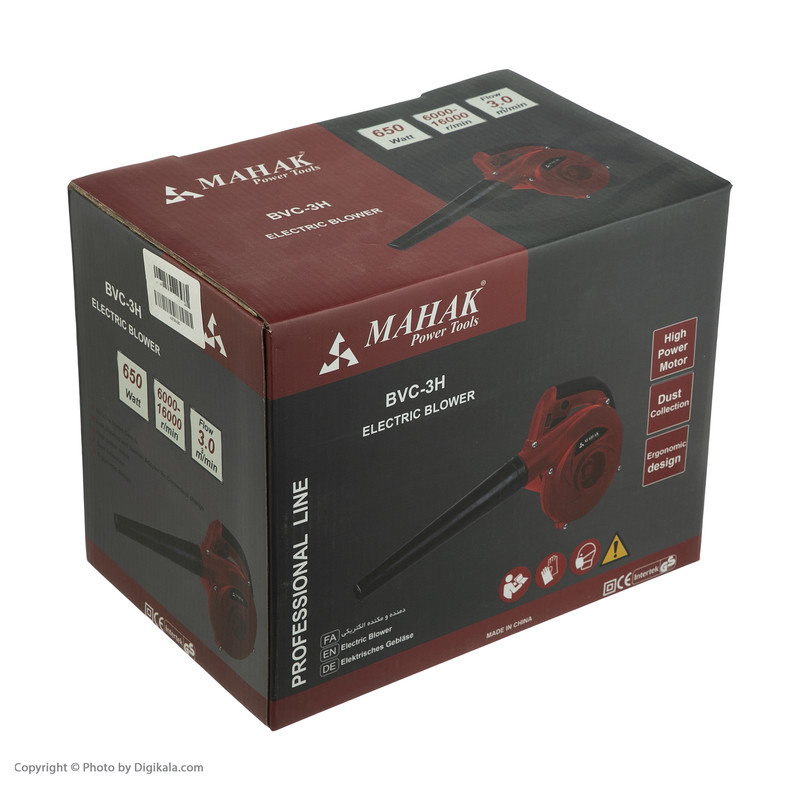 دستگاه دمنده و مکنده محک مدل BVC-3H