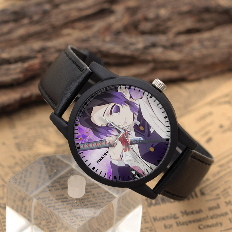 ساعت مچی عقربه ای ناکسیگو مدل انیمه شیطان کش کد LF6843