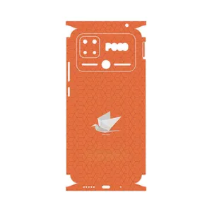 MAHOOT Minimalist origami bird-FullSkin Cover Sticker for Xiaomi Poco C40