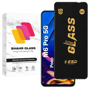 Shahr Glass OGESD Screen Protector Suitable For Xiaomi Poco M6 Pro 5G