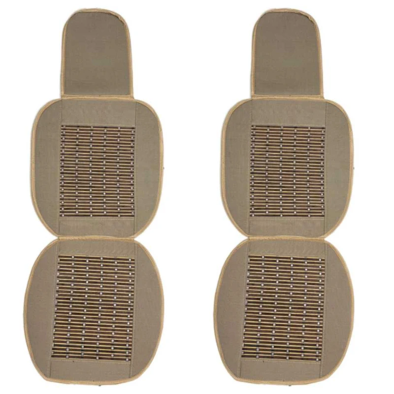 پشتی صندلی خودرو مدل عرقگیر حصیری مجموعه 2 عددی