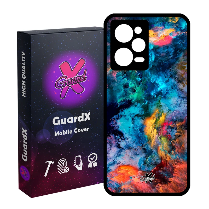 کاور گارد ایکس طرح Colors مدل Glass10117 مناسب برای گوشی موبایل شیائومی Redmi Note 12 Pro 5G/Poco X5 Pro 5G/Note 12 Pro Pro speed