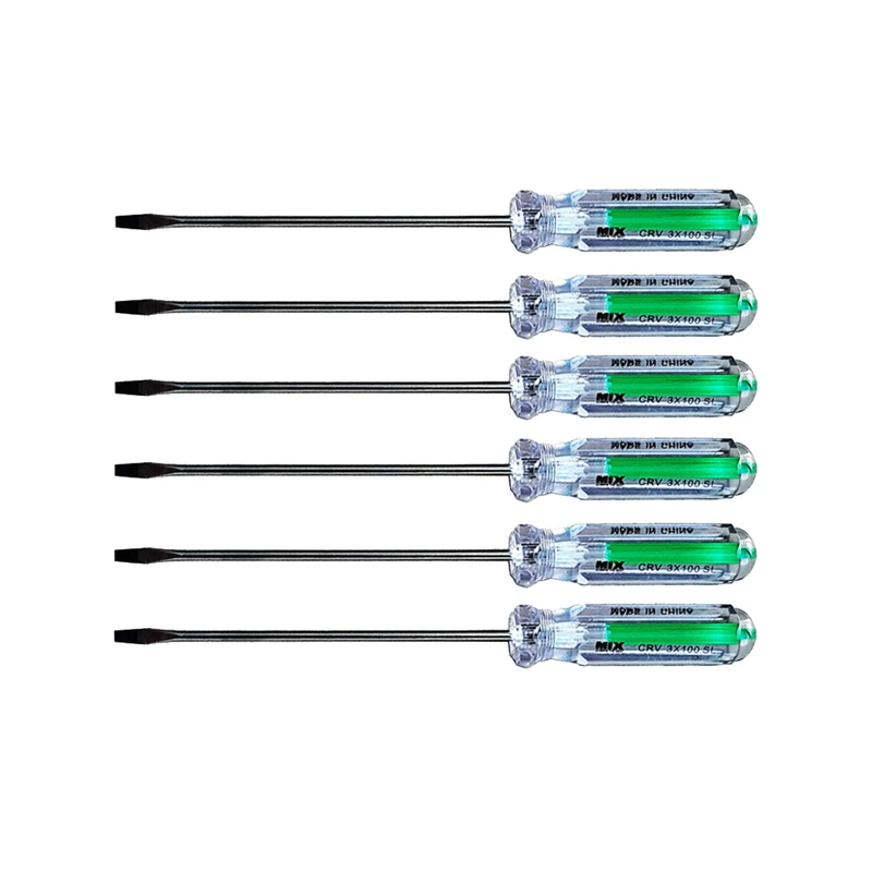 پیچ گوشتی دوسو میکس مدل HT - 3100 مجموعه 6 عددی