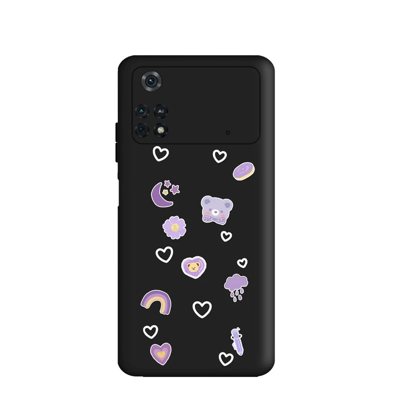 کاور قاب گارد طرح خرس فانتزی کد t6103 مناسب برای گوشی موبایل شیائومی Poco M4 Pro 4G