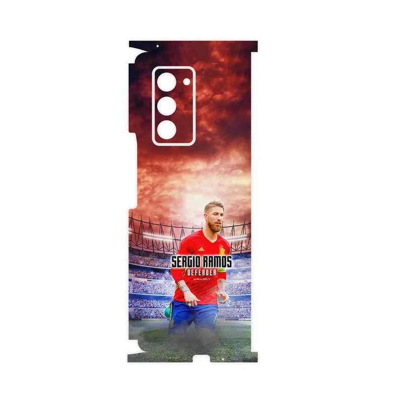 برچسب پوششی ماهوت مدل Sergio Ramos-FullSkin مناسب برای گوشی موبایل سامسونگ Galaxy Z FOLD 2