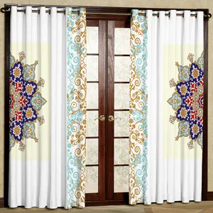 پرده مدل سنتی هازان پانچی کد 1 سایز 280x140 سانتی متر