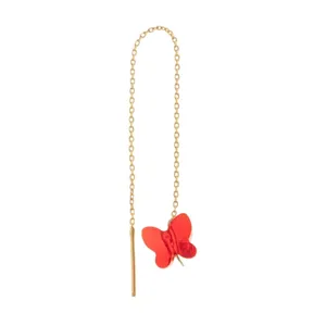 گوشواره طلا 18 عیار زنانه الن نار مدل ELME1026