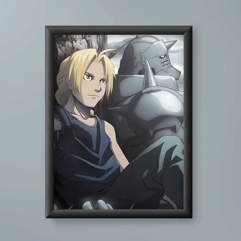 تابلو مدل انیمه ادوارد آلفونس فول متال آلکمیست 24 Edward Alphonse Fullmetal Alchemist anime