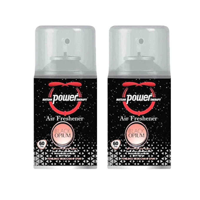 اسپری خوشبوکننده پاور مدل بلک اپیوم حجم 260 میلی لیتر مجموعه 2عددی