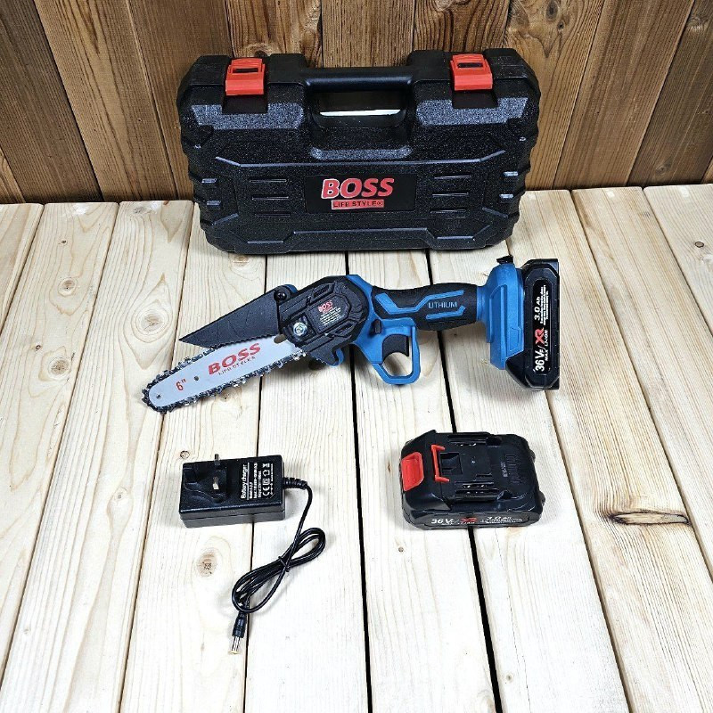 اره زنجیری شارژی باس مدل تیغه 15 سانت کد 36V- LIFE-STYLE اره زنجیری شارژی باس مدل تیغه 15 سانت کد 36V- LIFE-STYLE