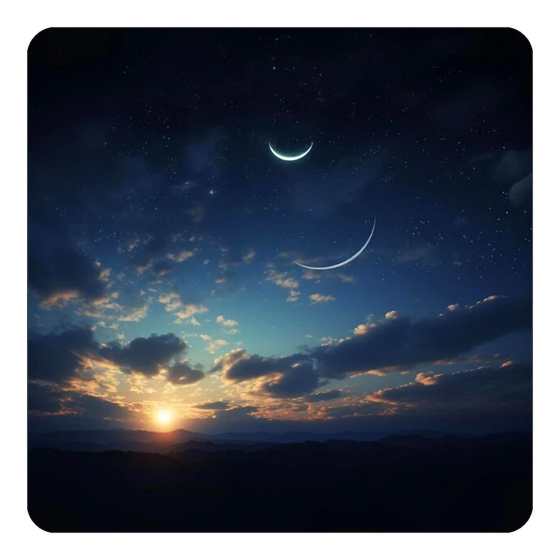 مگنت کاکتی طرح ماه و ستاره مدل mp50770