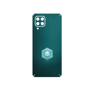 MAHOOT Minimal Cube icon Cover Sticker for Samsung Galaxy M32