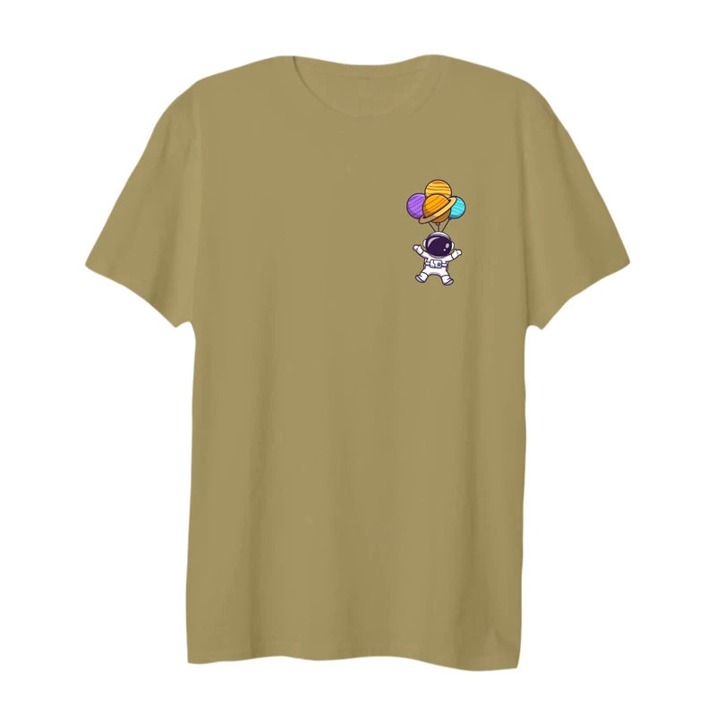 تی شرت لانگ زنانه مدل فضانورد کد ۱۲