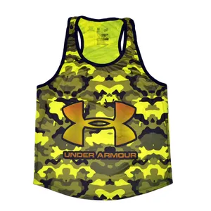 تاپ ورزشی مردانه طرح چریکی مدل T048