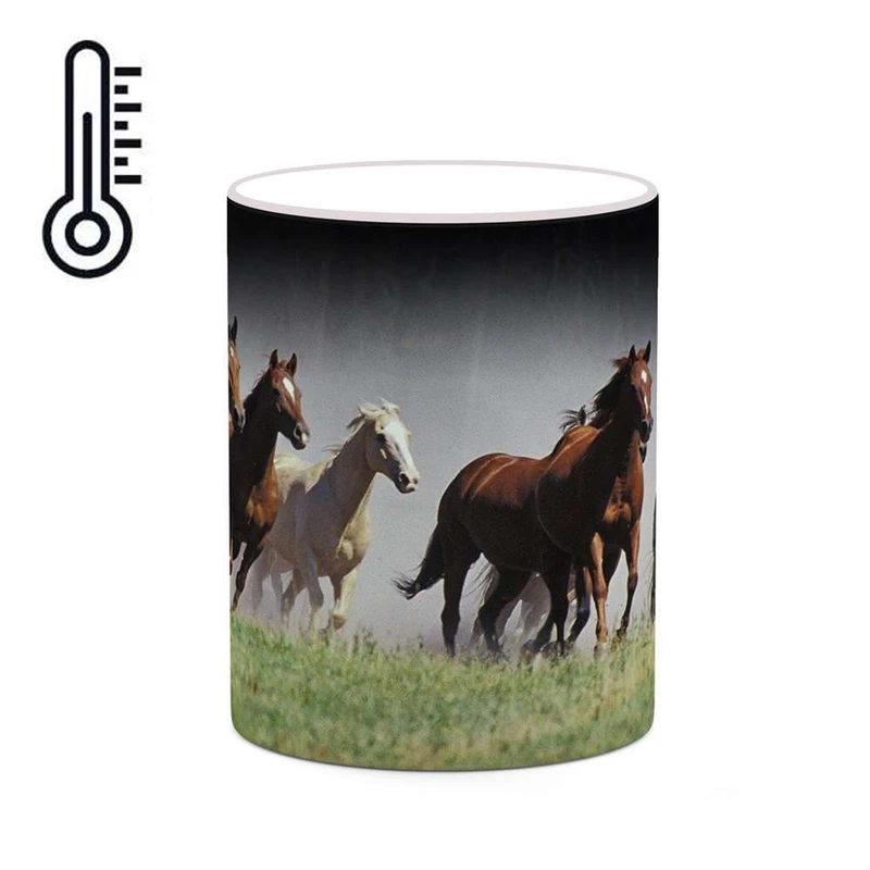 ماگ حرارتی کاکتی مدل اسب کد mgh24329