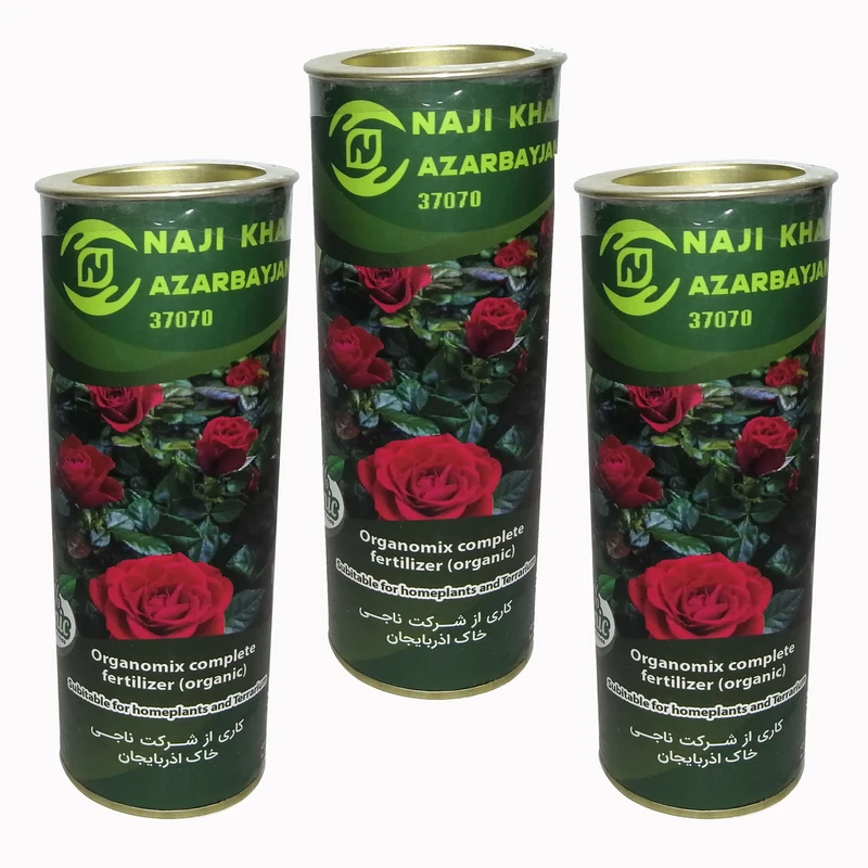  کود کامل ارگانومیک گیاهان گل دار ناجی خاک مدل 7D وزن 50 گرم مجموعه سه عددی