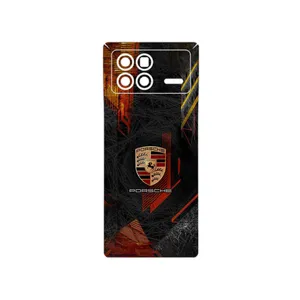 MAHOOT Porsche_Logo Cover Sticker for Xiaomi Mix Fold 3