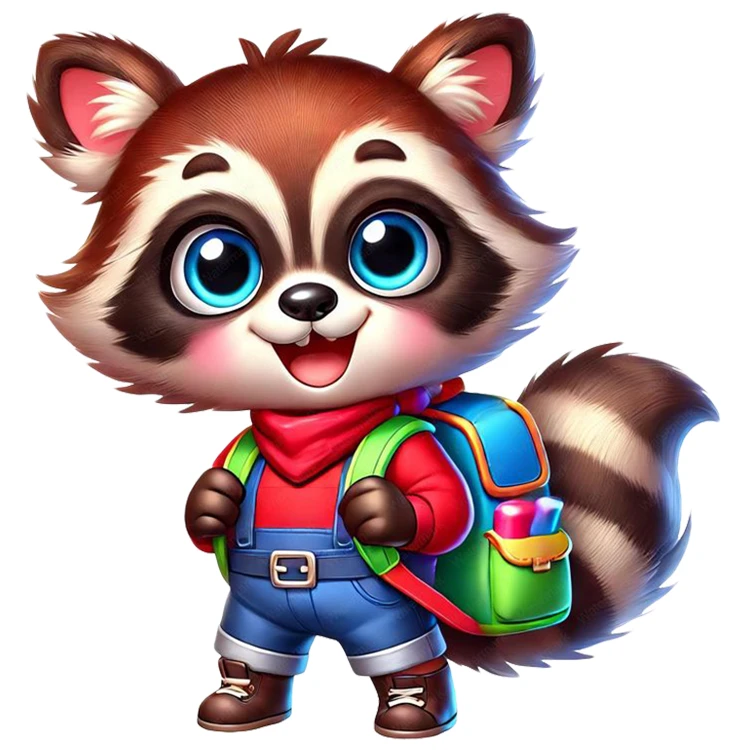 استیکر پارچه و لباس پاد آفرین مدل راکن به مدرسه می رود کد DKST346