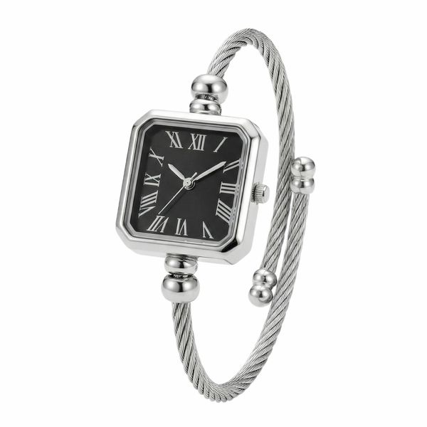 ساعت مچی عقربه‌ای کوارتز زنانه مدل مینیمال اسپرت بند النگویی کد ۴