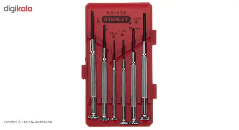 مجموعه 6 عددی پیچ گوشتی استنلی مدل STHT66039-8