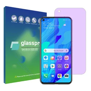 Glass Pro Resistant model Anti-purple screen protector suitable for Huawei nova 5T mobile phone