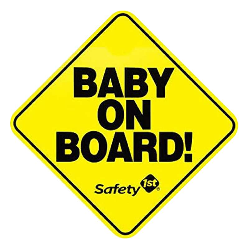 برچسب بدنه خودرو رایسان طرح Baby on board کد Ba001