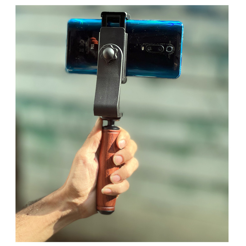 گریپ نگهدارنده دوربین مدل Wooden Handle