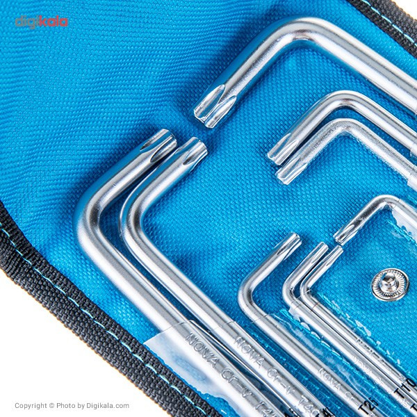 مجموعه 9 عددی آچار ستاره‌ای نووا مدل NTK-1144