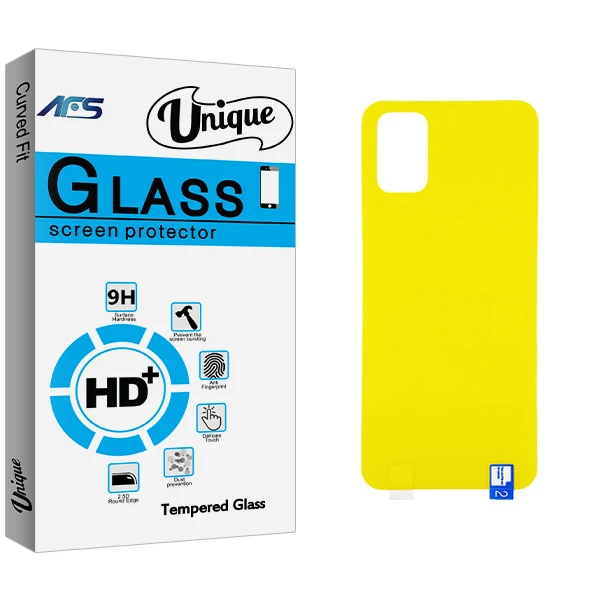 محافظ پشت گوشی ای اف اس مدل Unique Glass مناسب برای گوشی موبایل سامسونگ Galaxy M51