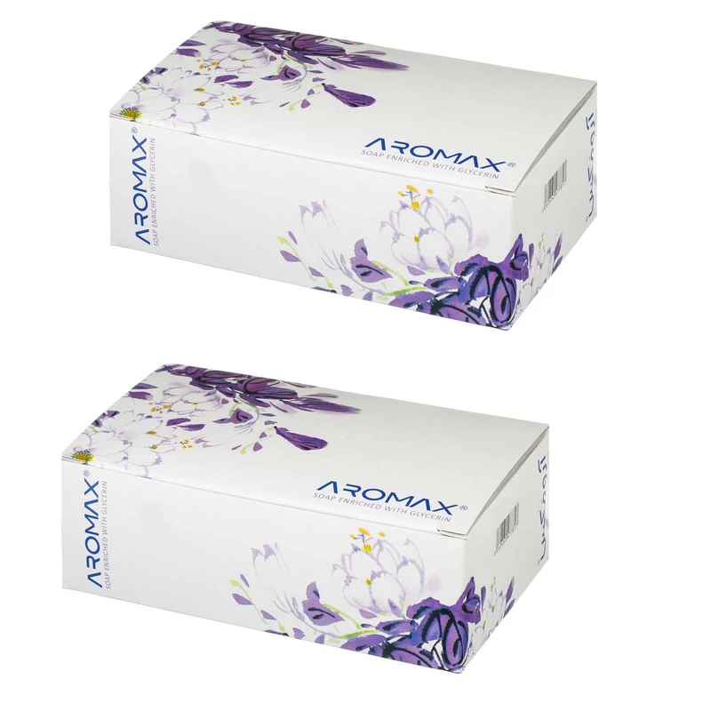 صابون شستشو آرومکس مدل violet وزن 130 گرم مجموعه 2 عددی