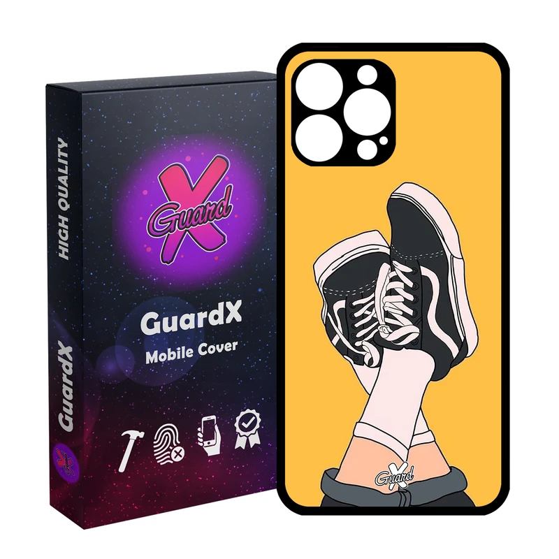 کاور گارد ایکس طرح Shoes مدل Glass10051 مناسب برای گوشی موبایل اپل iPhone 14 Pro Max