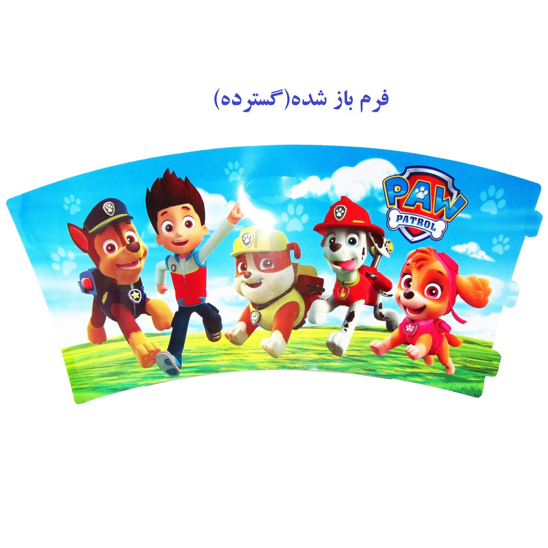 سطل زباله اتاق کودک مدل سگهای نگهبان