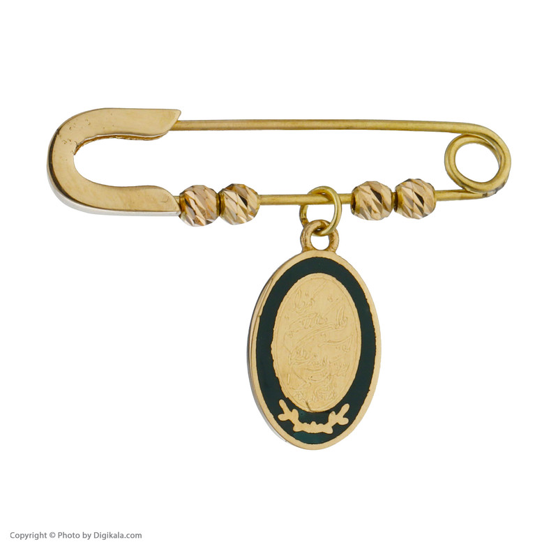 سنجاق سینه طلا دخترانه مایاماهک مدل MP0037 سنجاق سینه طلا دخترانه مایاماهک مدل MP0037
