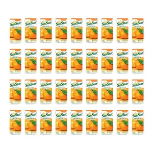 آبمیوه پرتقال سان استار - 0.2 لیتر بسته 36 عددی