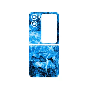 MAHOOT Blue Marble Cover Sticker for Oppo Find N2 Flip