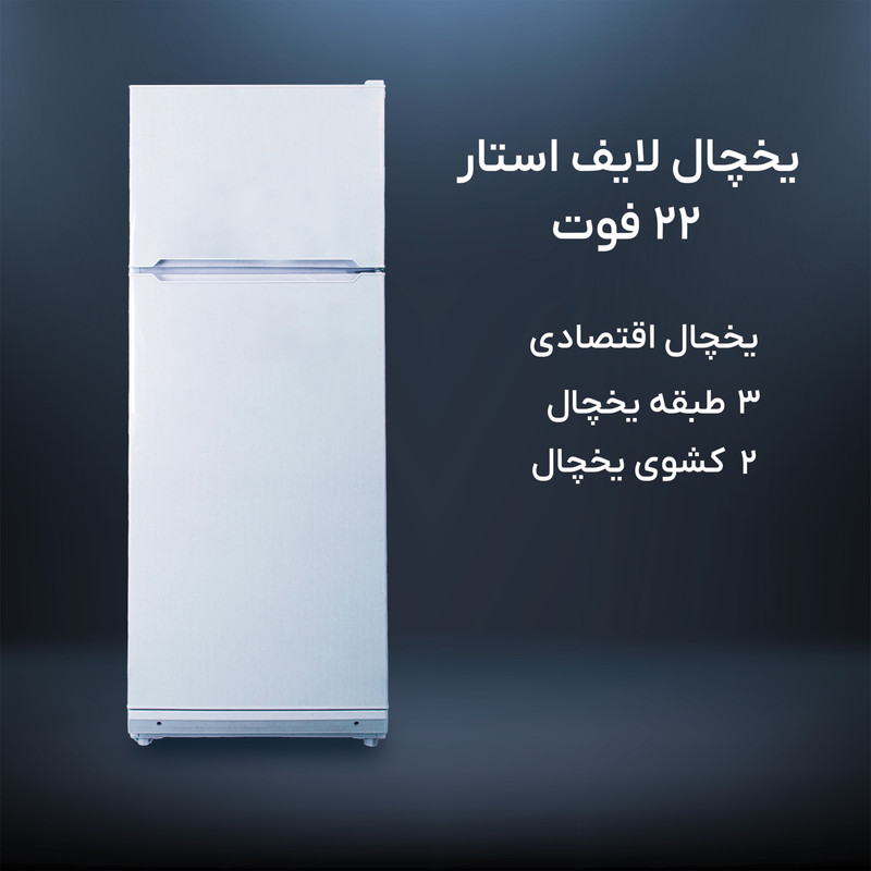 یخچال و فریزر 22 فوت لایف استار مدل DRF2270