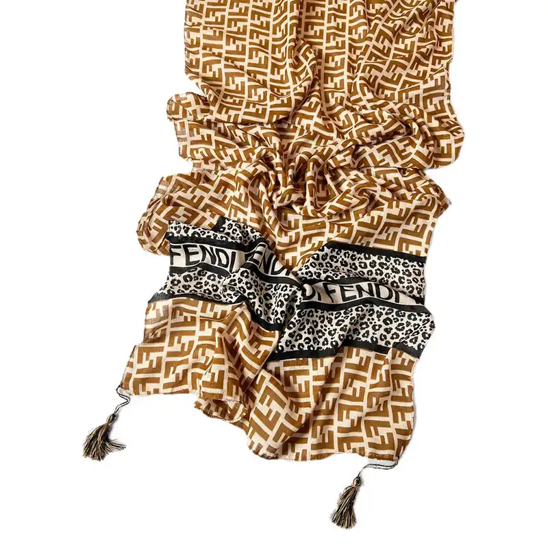 شال زنانه مدل نخی بهاره تابستانه منگوله دار