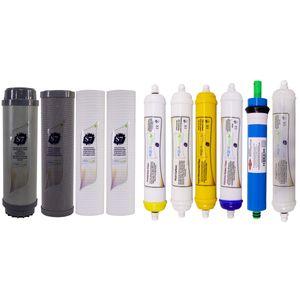 فیلتر دستگاه تصفیه آب آکوآ اسپرینگ مدل F-S7-H10M مجموعه 10 عددی