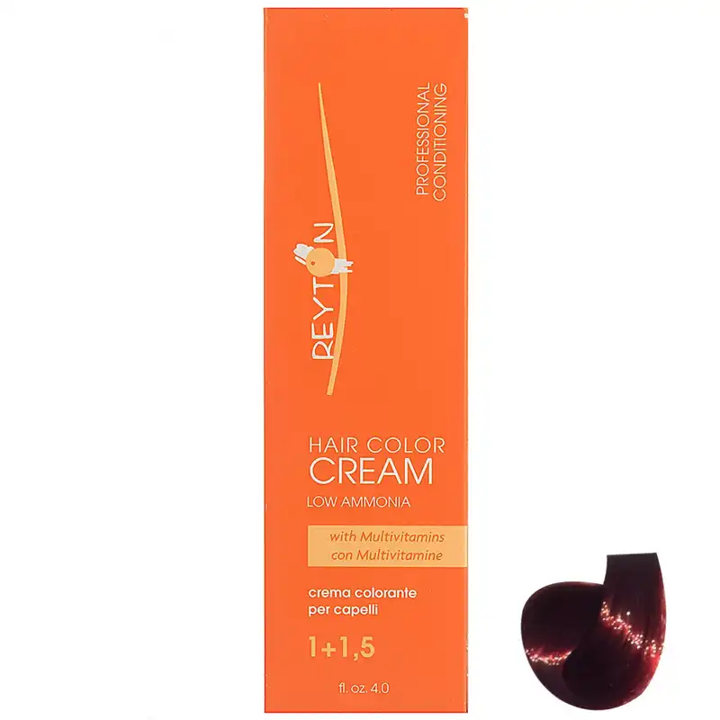 رنگ مو ریتون سری Red مدل Red Dark Blonde شماره 6.6 حجم 120 میلی لیتر رنگ بلوند قرمز فانتزی